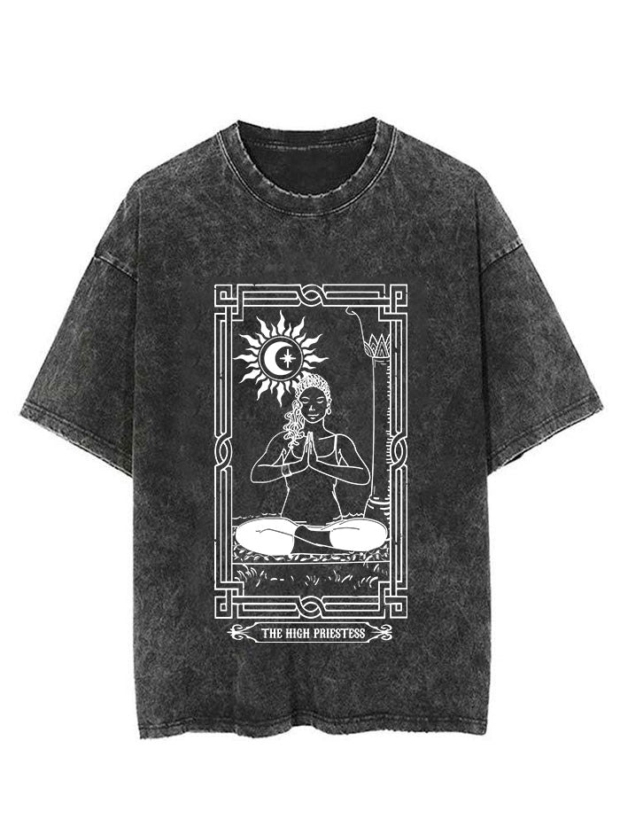 tarot card the high priestess Vintage Gym Shirt