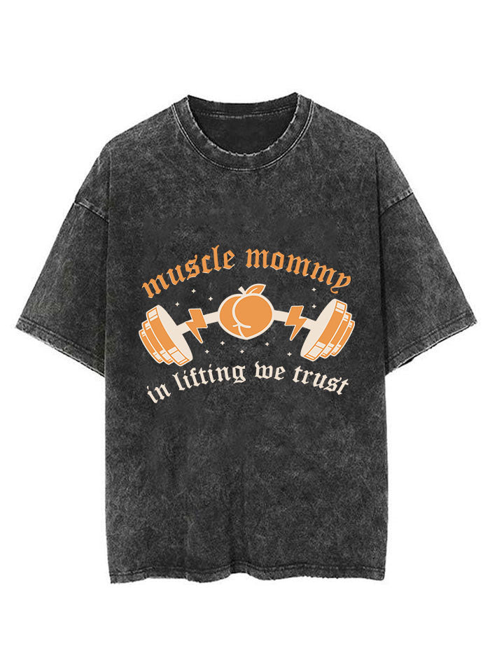 Muscle Mom  Vintage Gym Shirt