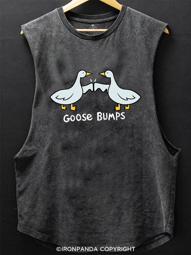 Goose Bumps SCOOP BOTTOM COTTON TANK