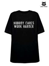Nobody Cares Work Harder Cotton Gym Shirt