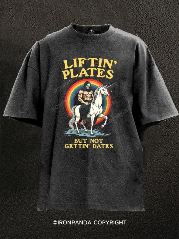 Liftin' Plates Washed Gym Shirt