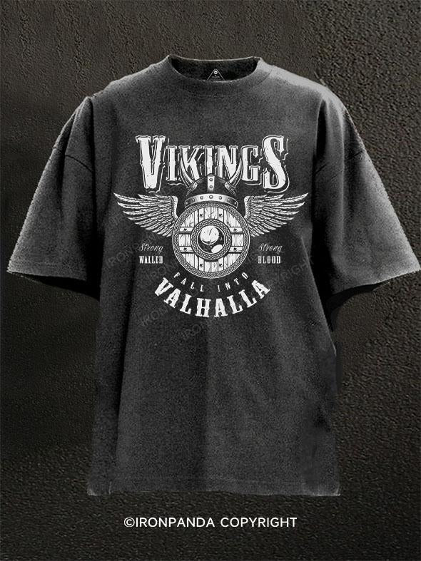 VIKINGS Washed Gym Shirt