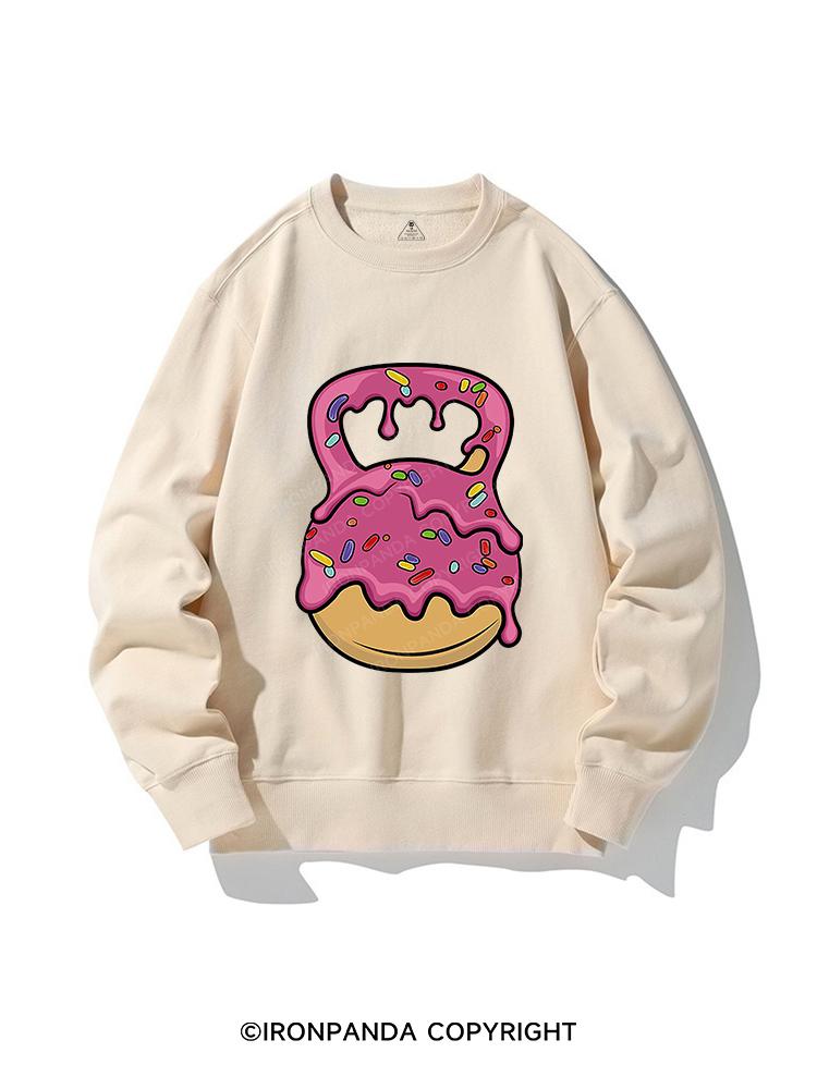 DELICIOUS DONUT KETTLEBELL CREWNECK Sweatshirt