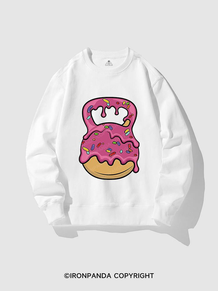 DELICIOUS DONUT KETTLEBELL CREWNECK Sweatshirt