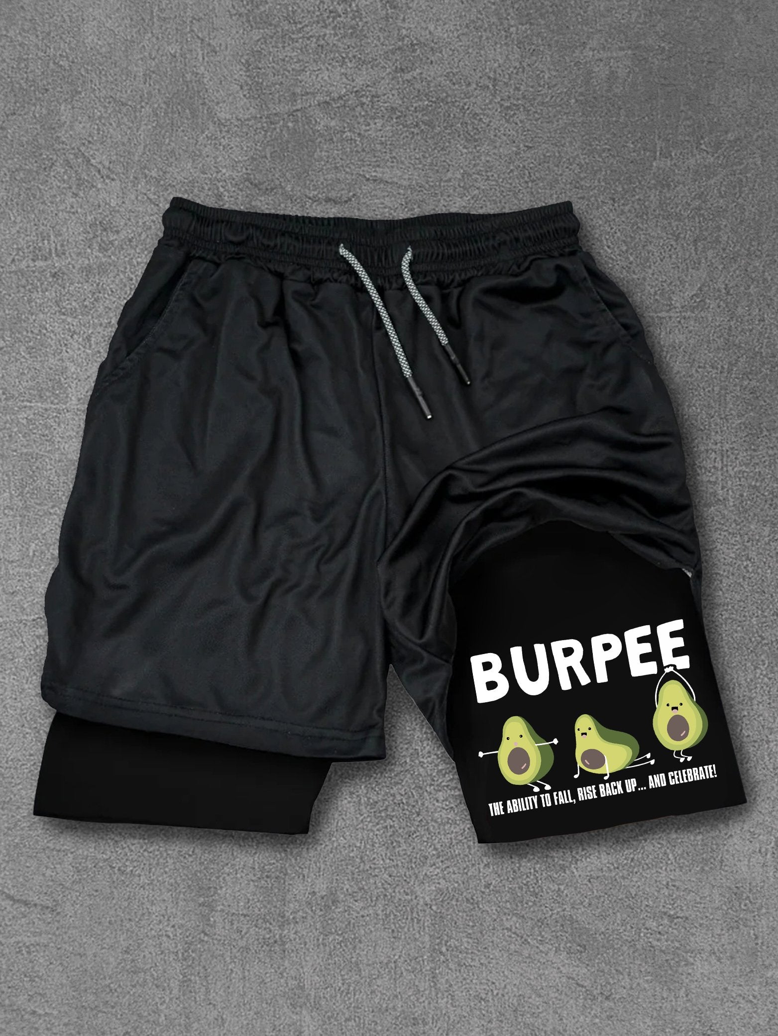 Burpee Avocado Performance Training Shorts