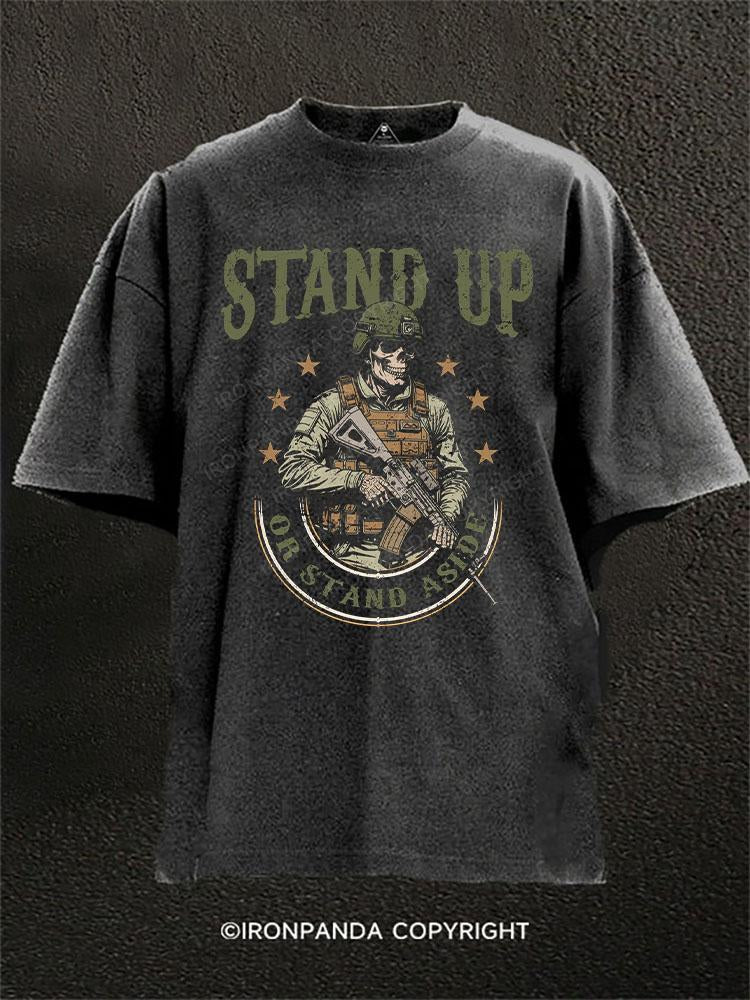STAND UP Washed Gym Shirt
