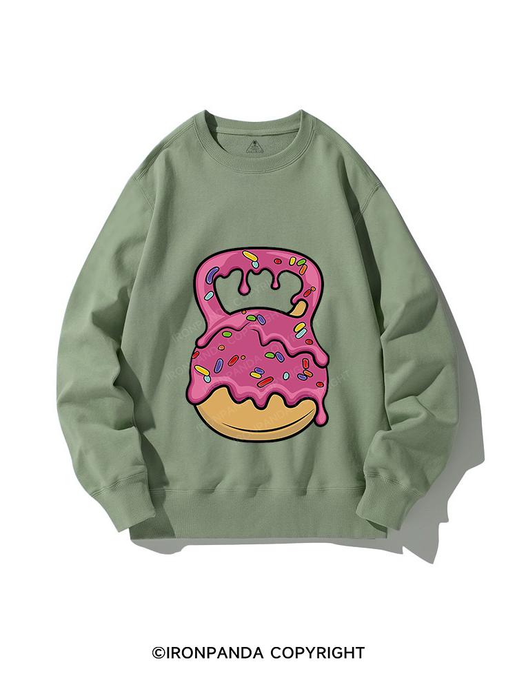 DELICIOUS DONUT KETTLEBELL CREWNECK Sweatshirt