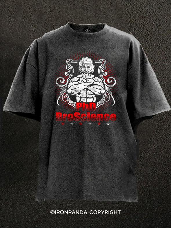 phd broscience Washed Gym Shirt