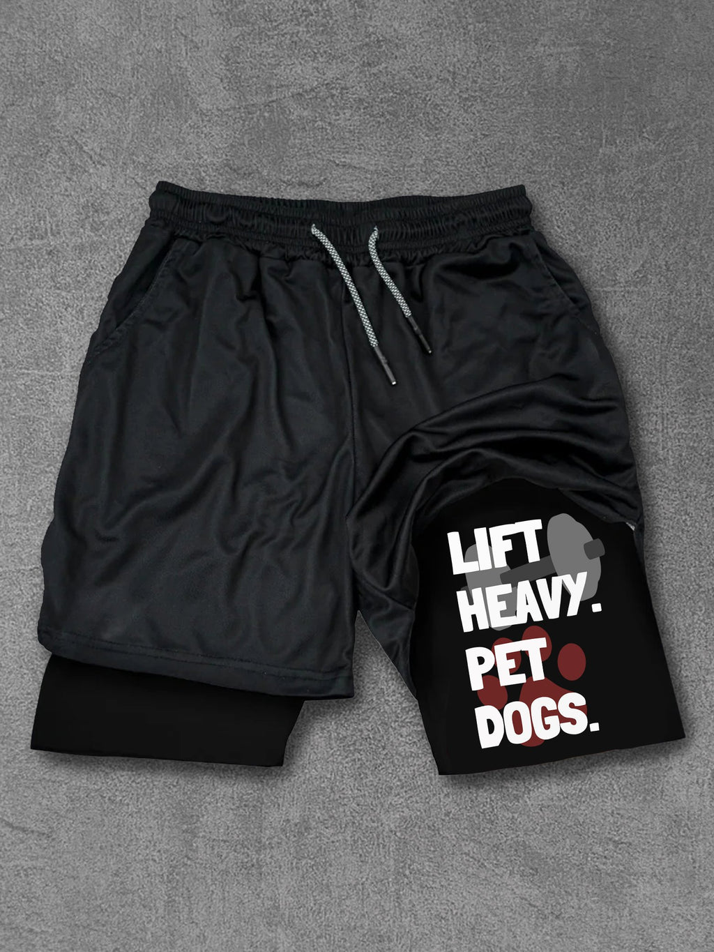 Lift Heavy Pet Dogs Performance Training Shorts