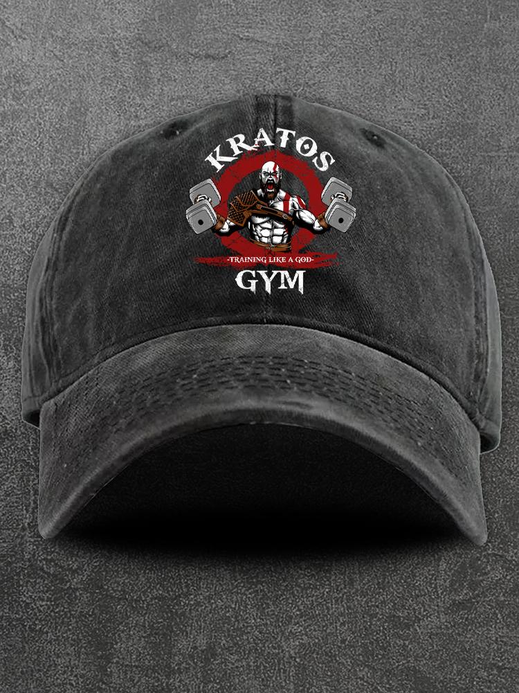 Kratos Gym Washed Gym Cap