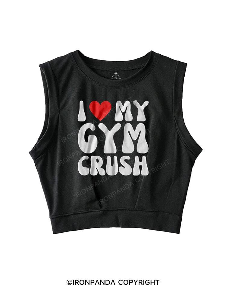 Gym Crush SLEEVELESS CROP TOPS