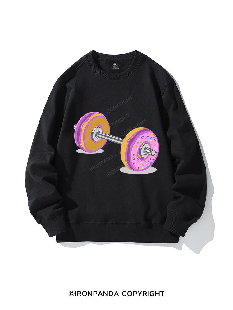 DONUT BARBELL CREWNECK Sweatshirt