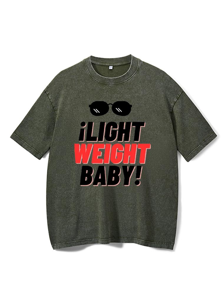 LIGHT WEIGHT BABY Washed Gym Shirt