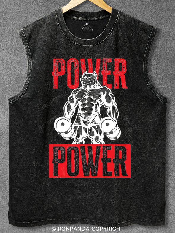POWER Washed Gym Tank
