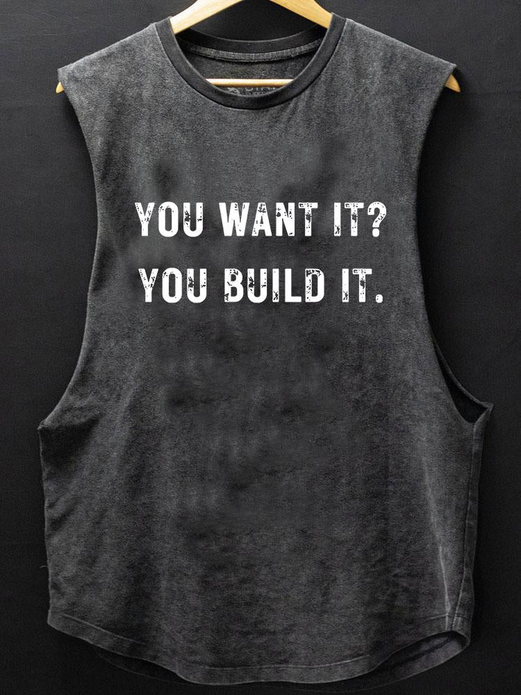 YOU WANT IT YOU BUILD IT BOTTOM COTTON TANK