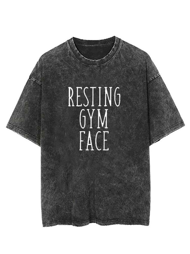 Resting gym face Vintage Gym Shirt