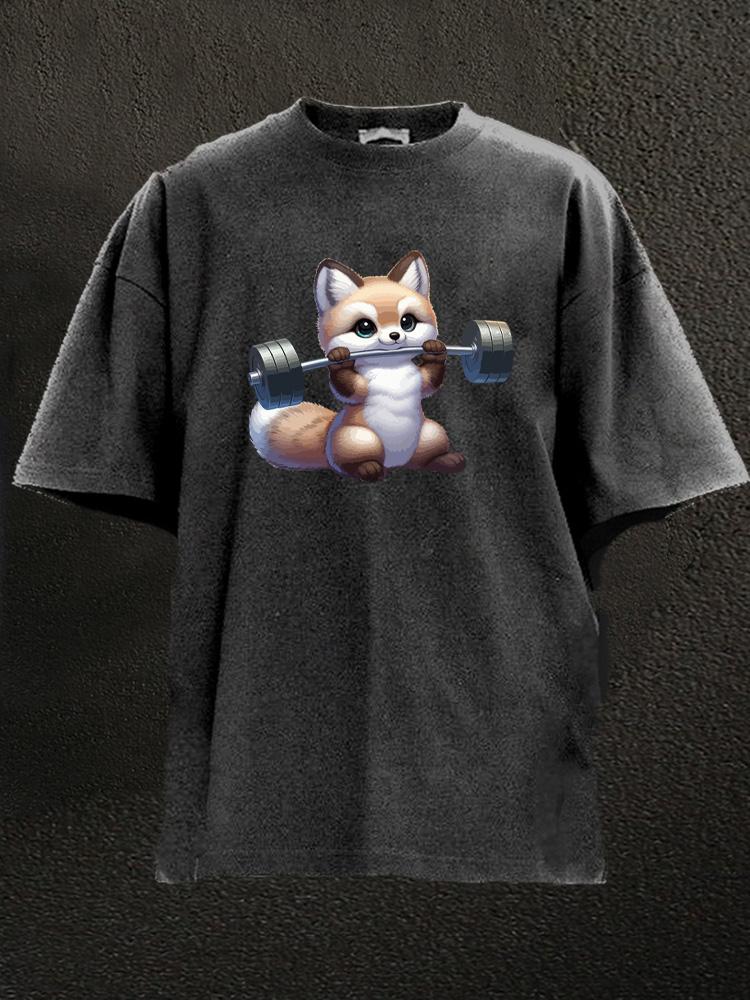 Weightlifting Arctic fox Washed Gym Shirt