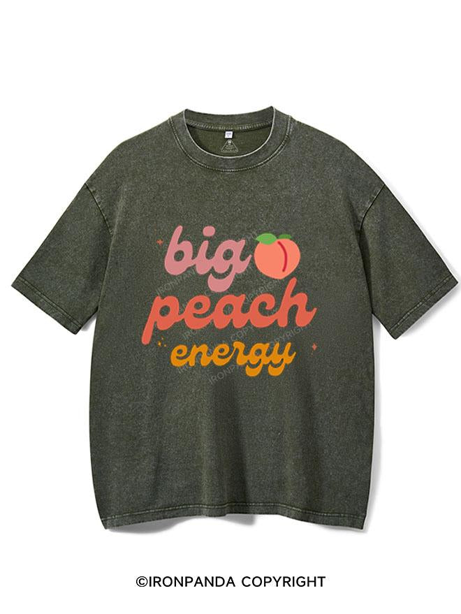 BIG PEACH ENERGY VINTAGE GYM SHIRT