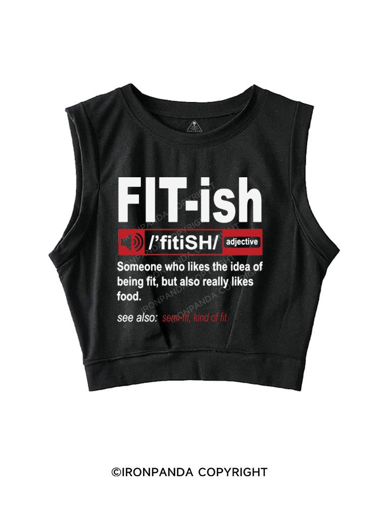 FIT-ISH SEMI FIT KIND OF FIT  SLEEVELESS CROP TOPS
