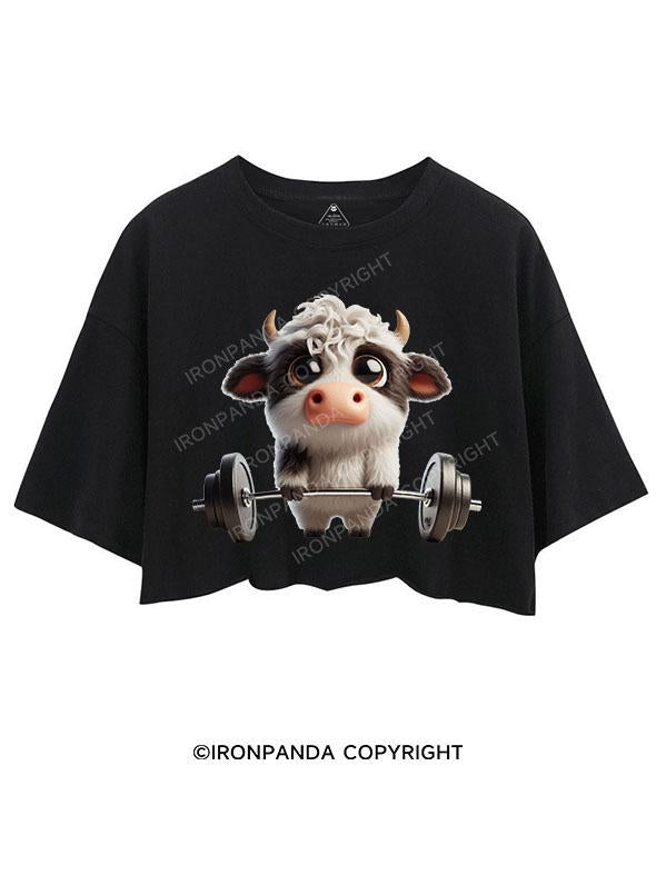 MILK POWER LIFTER CROP TOPS