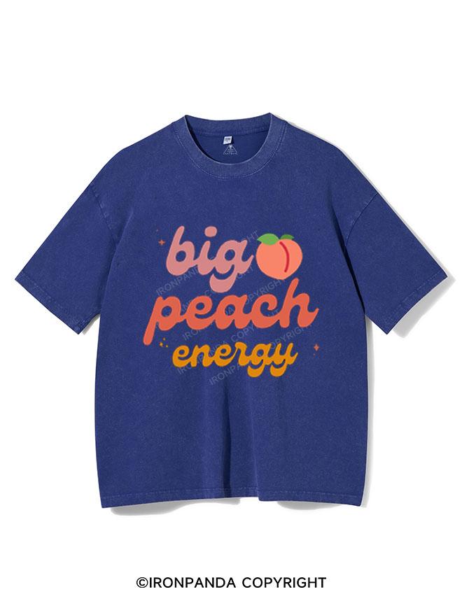 BIG PEACH ENERGY VINTAGE GYM SHIRT