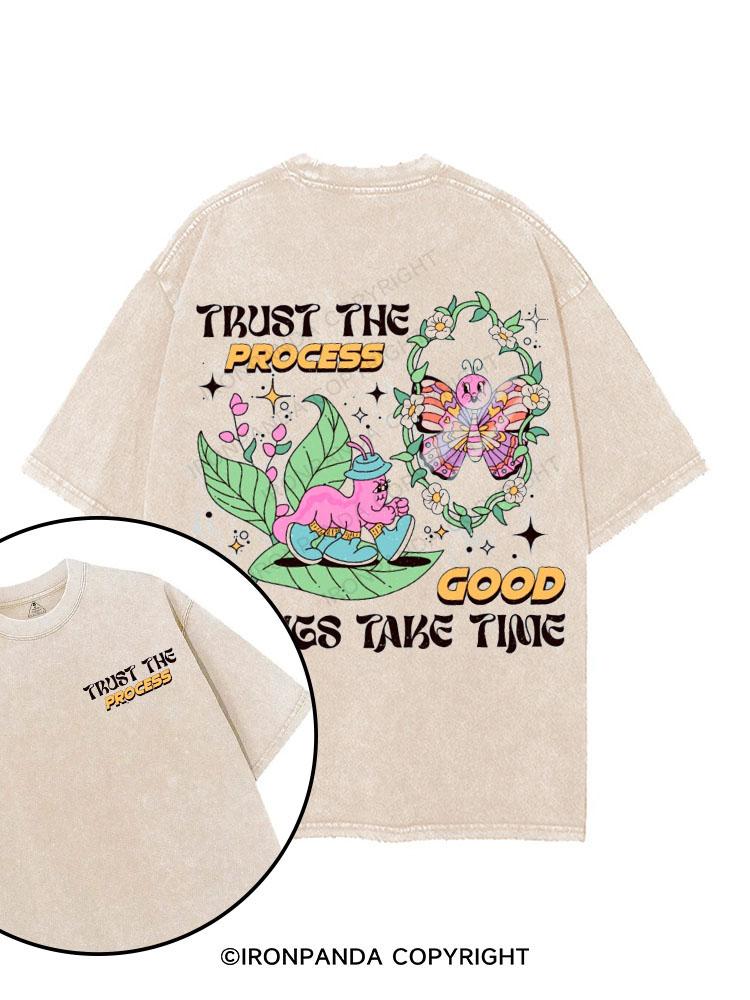 Trust the Process printed Gym Shirt