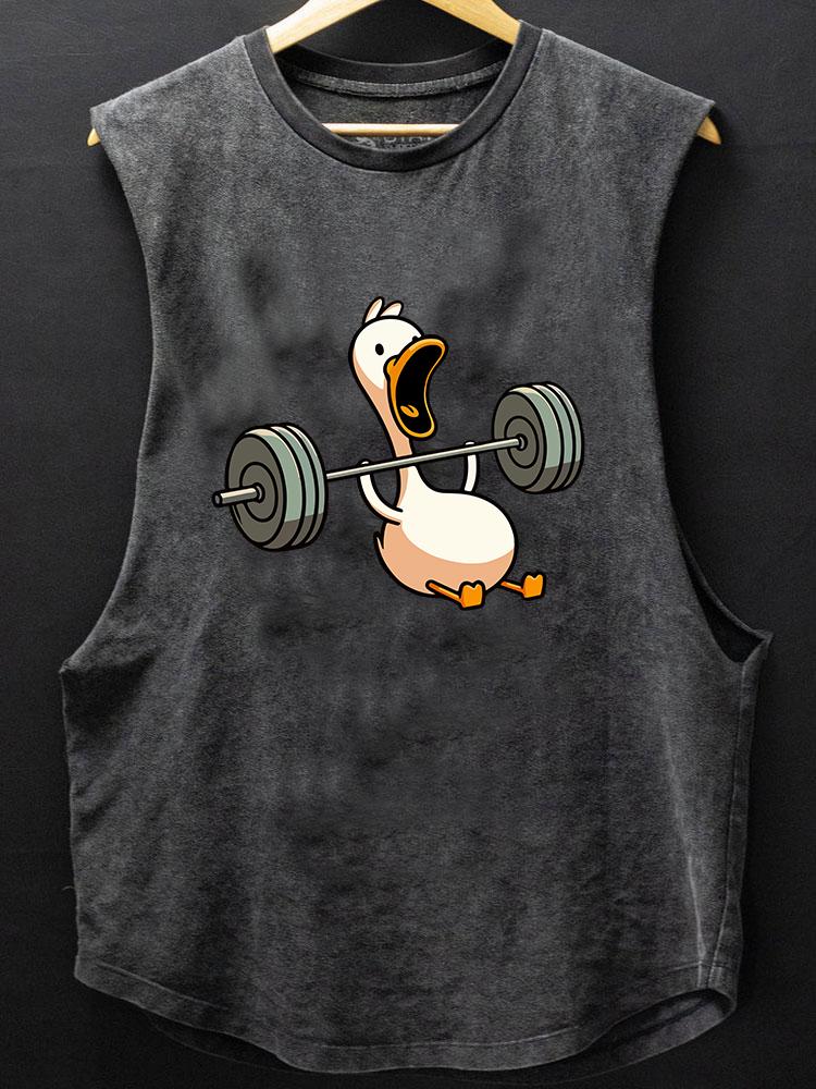 BENCH PRESS DUCK BOTTOM COTTON TANK