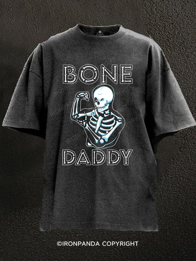 Bone Daddy Skeleton Washed Gym Shirt