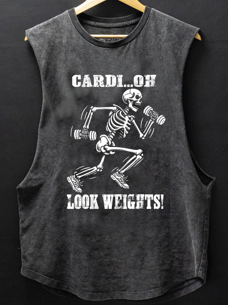 CARDI OH LOOK WEIGHTS BOTTOM COTTON TANK