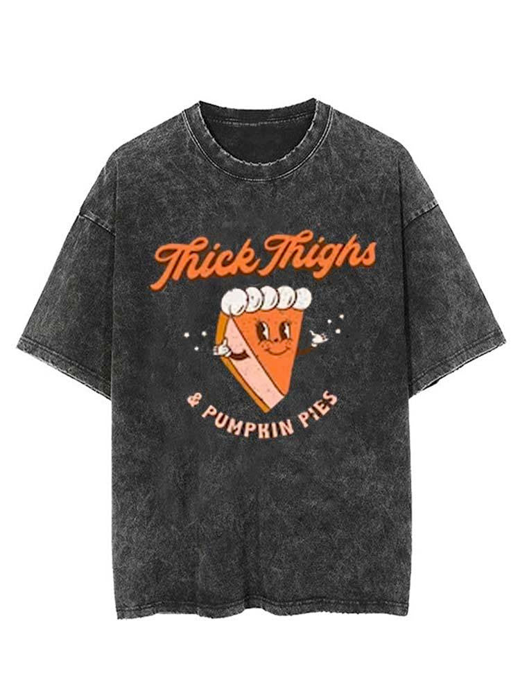 Thick Thighs Vintage Gym Shirt