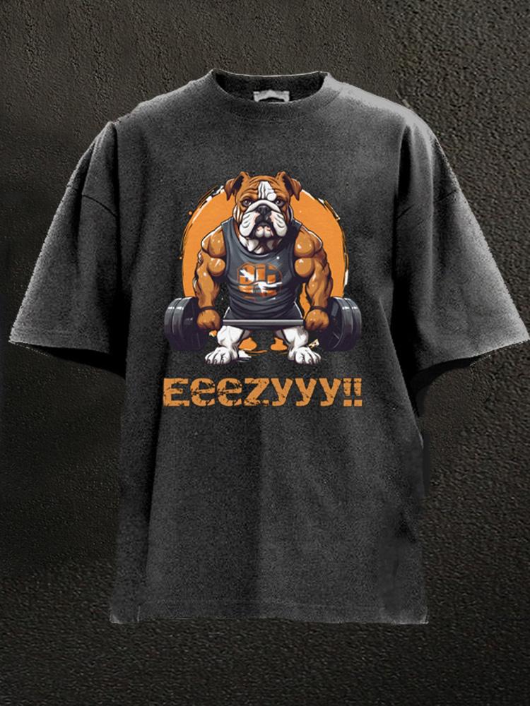 eeezyyy Washed Gym Shirt