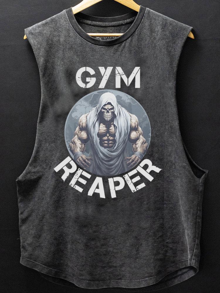 gym reaper SCOOP BOTTOM COTTON TANK