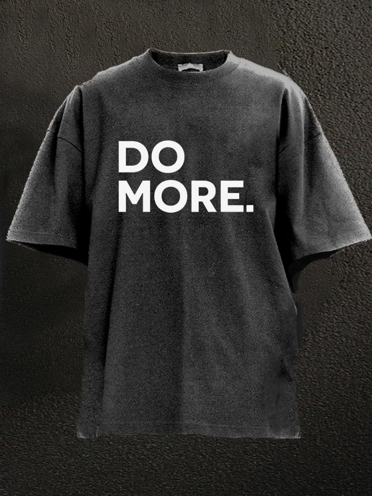 Do More Washed Gym Shirt