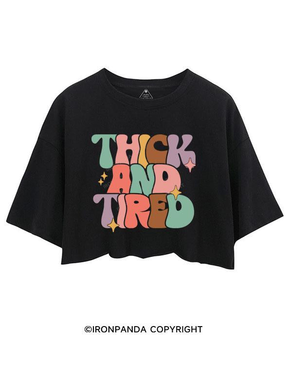 THICK AND TIRED CROP TOPS