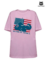 unicorn Loose fit cotton  Gym T-shirt