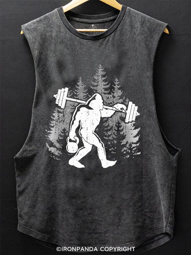 Bigfoot Weight Lifting SCOOP BOTTOM COTTON TANK