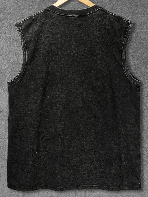Bunny Builder  Washed Gym Tank