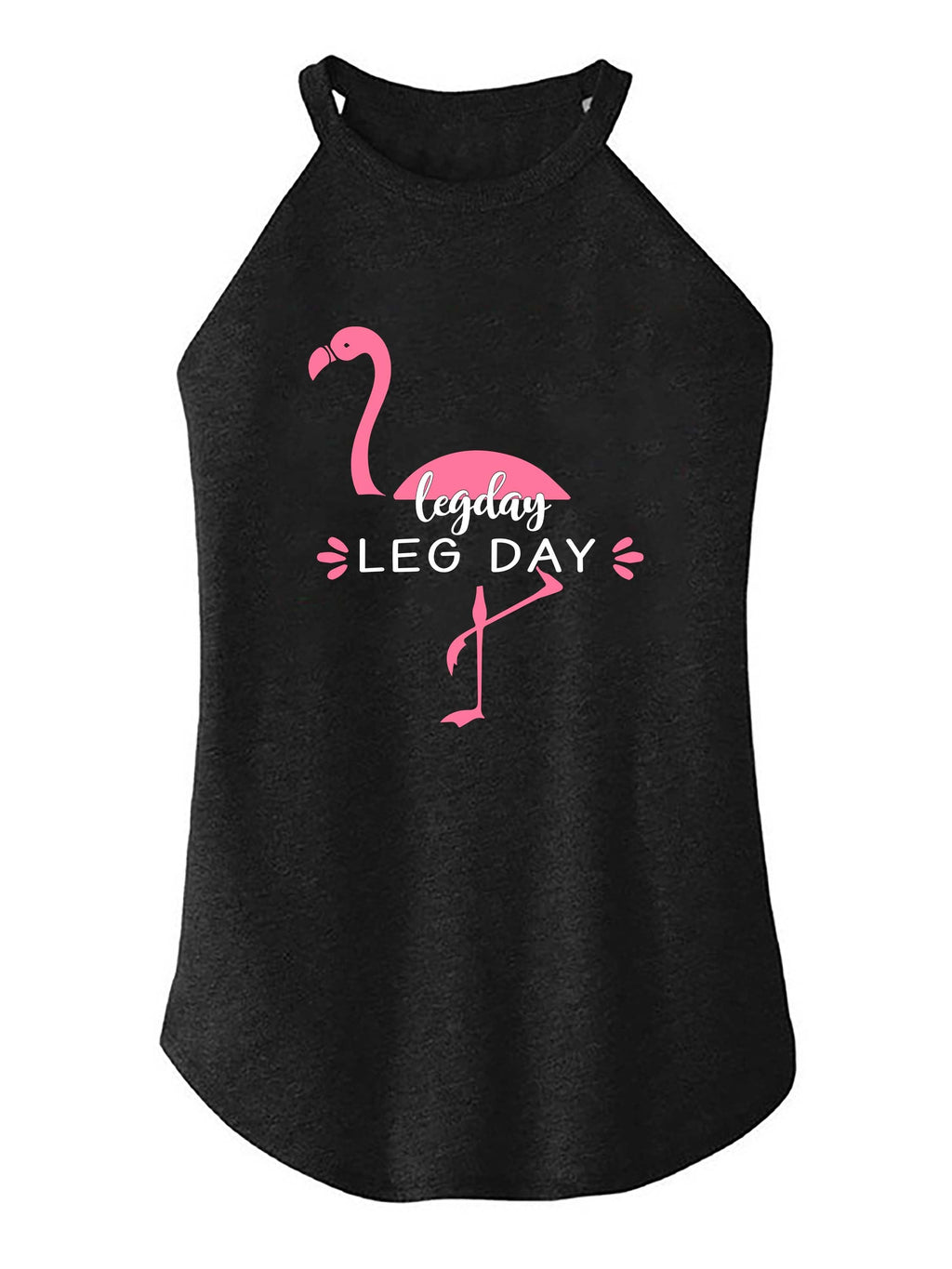 Leg day TRI ROCKER COTTON TANK