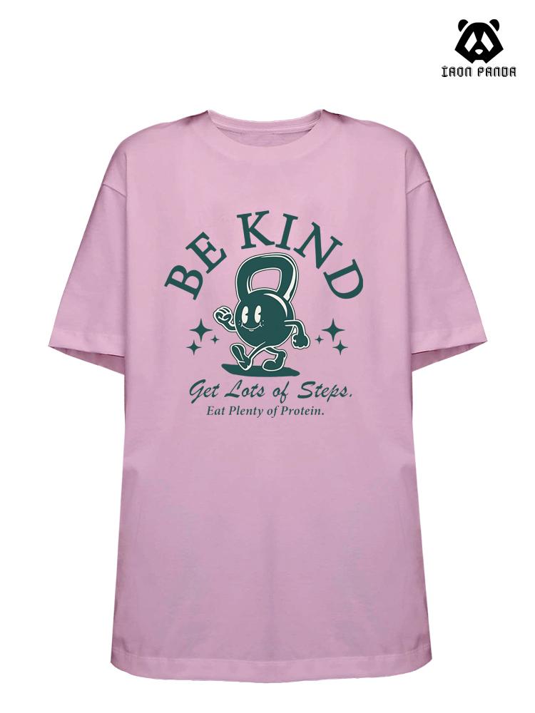 BE KIND Loose fit cotton  Gym T-shirt
