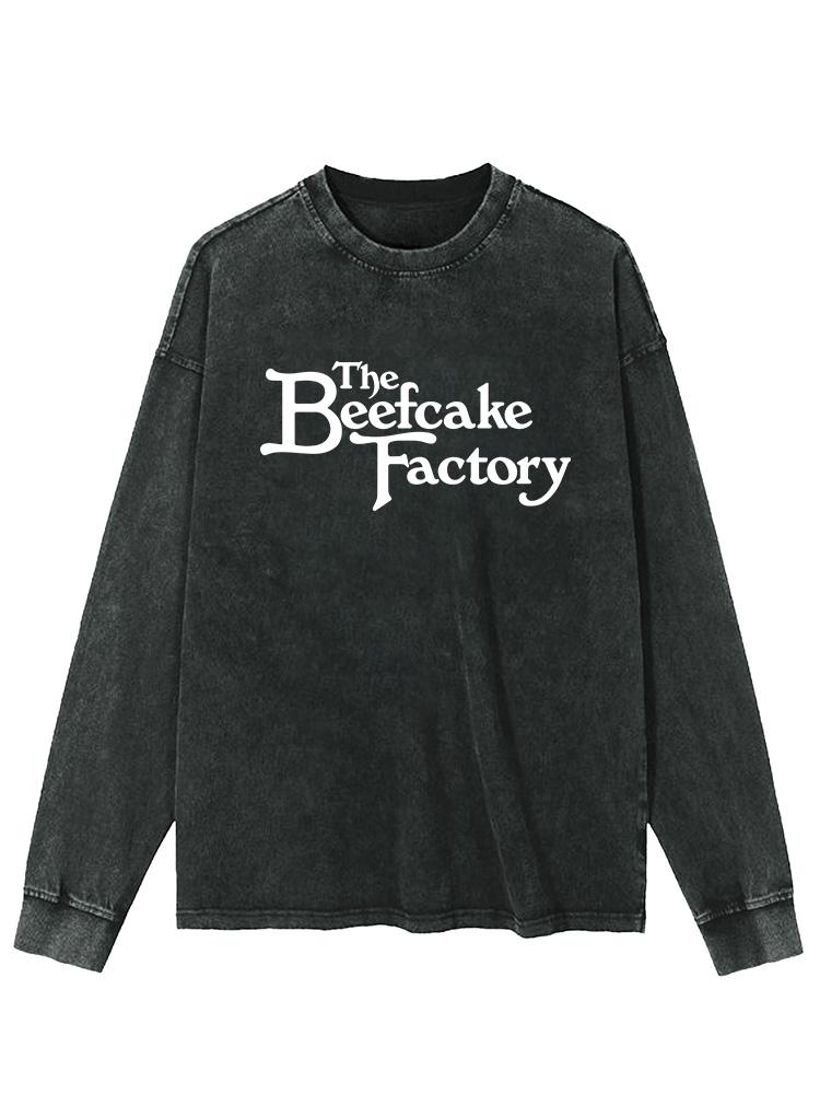 The Beefcake factory Washed Long Sleeve Shirt