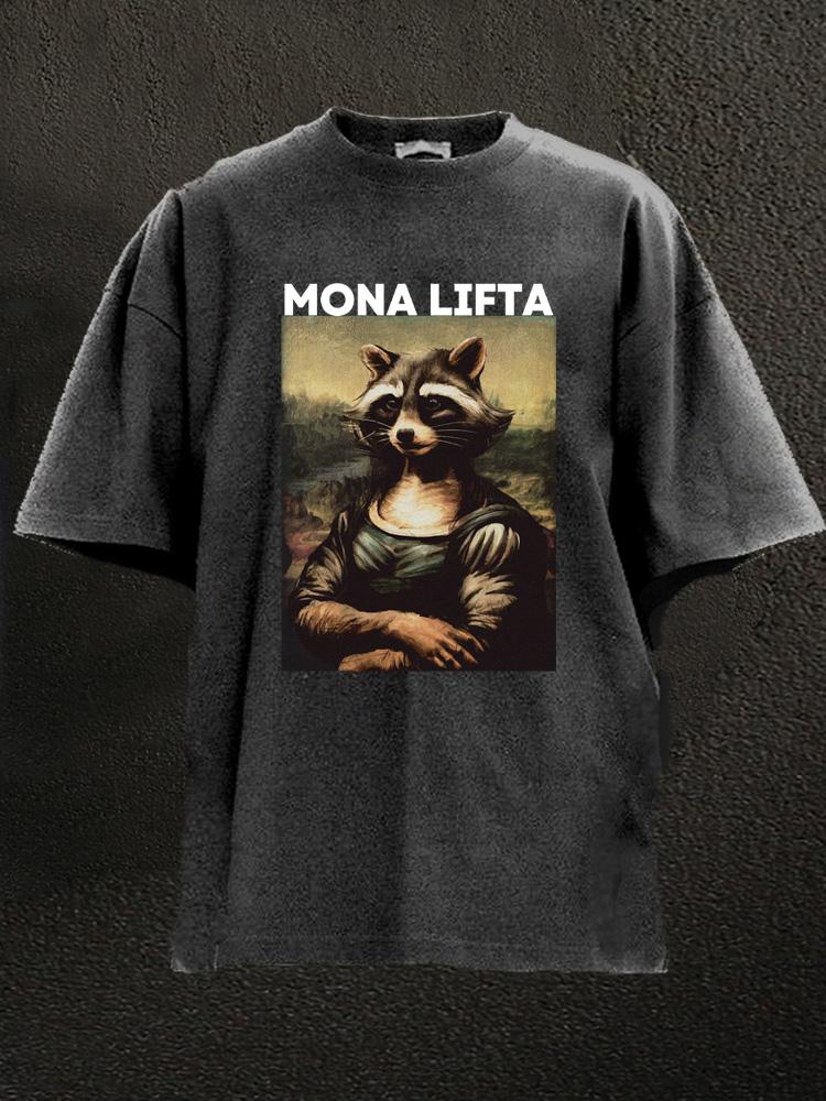 Mona Lifta Raccoon Washed Gym Shirt