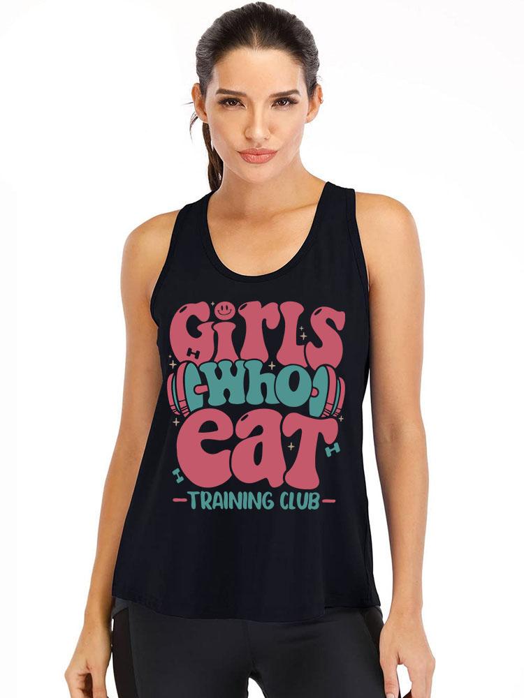 Girls Who Eat Cotton Gym Tank