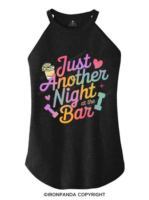 just Another Night At The Bar TRI ROCKER COTTON TANK