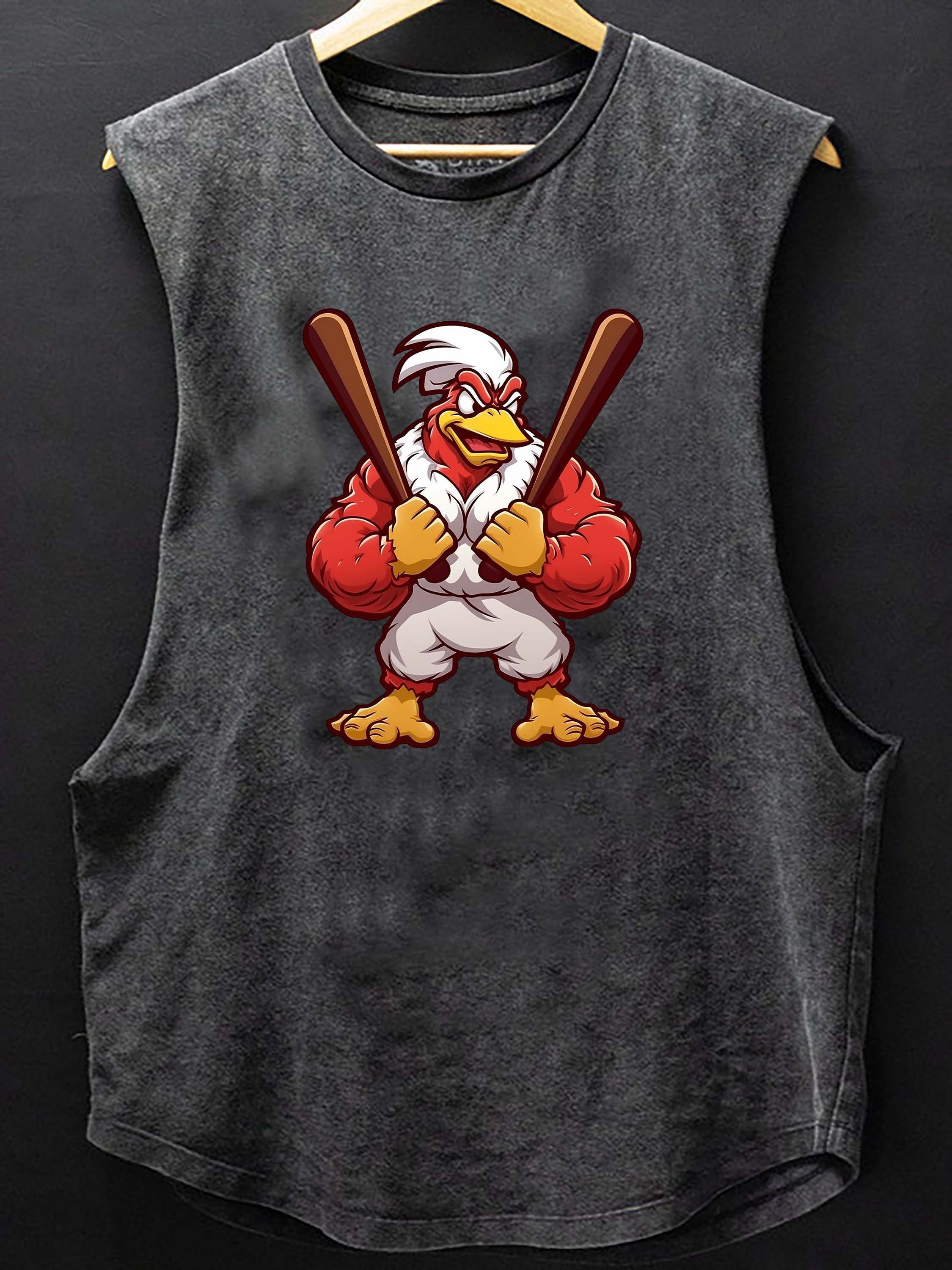 Gym Rooster SCOOP BOTTOM COTTON TANK