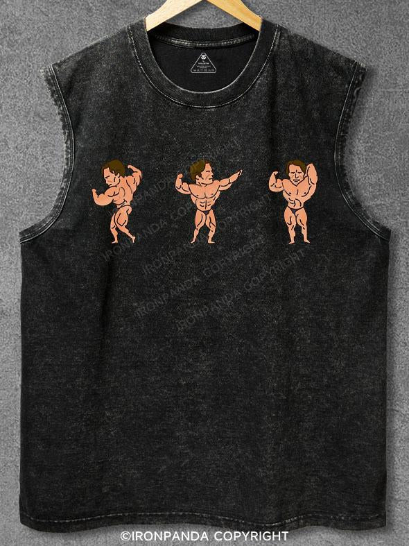 bodybuilding star Washed Gym Tank