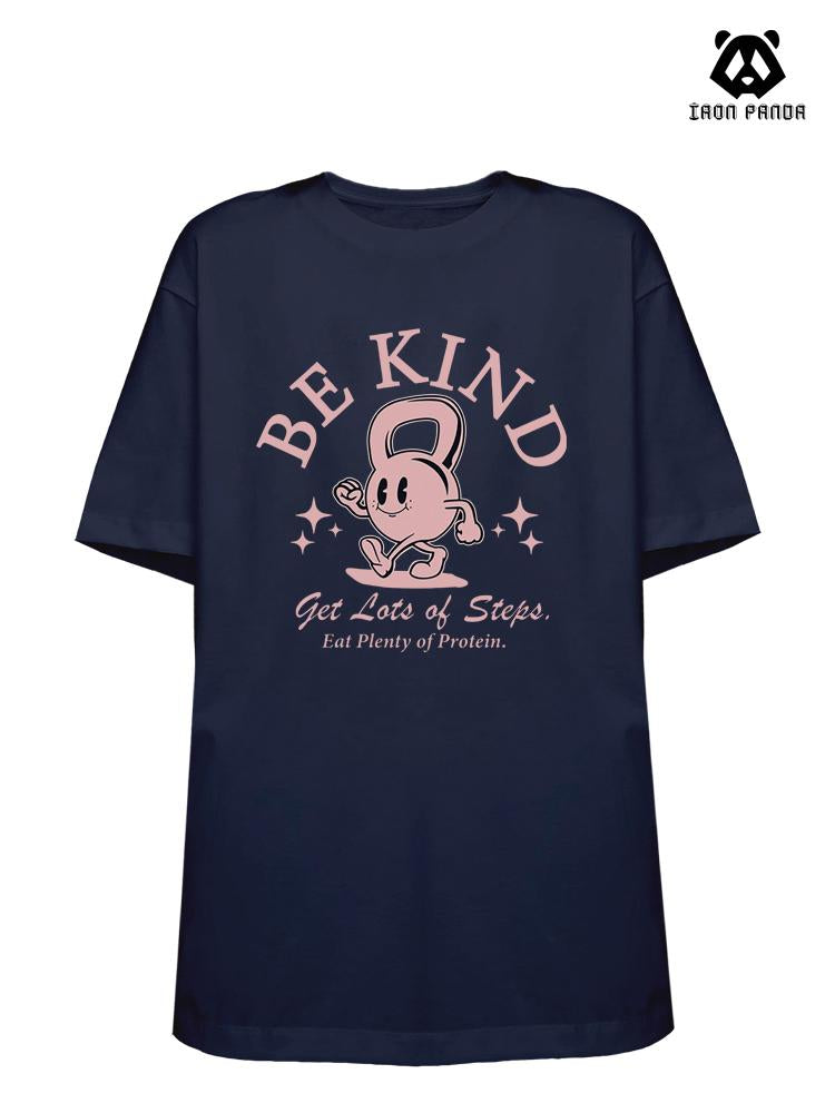 BE KIND Loose fit cotton  Gym T-shirt