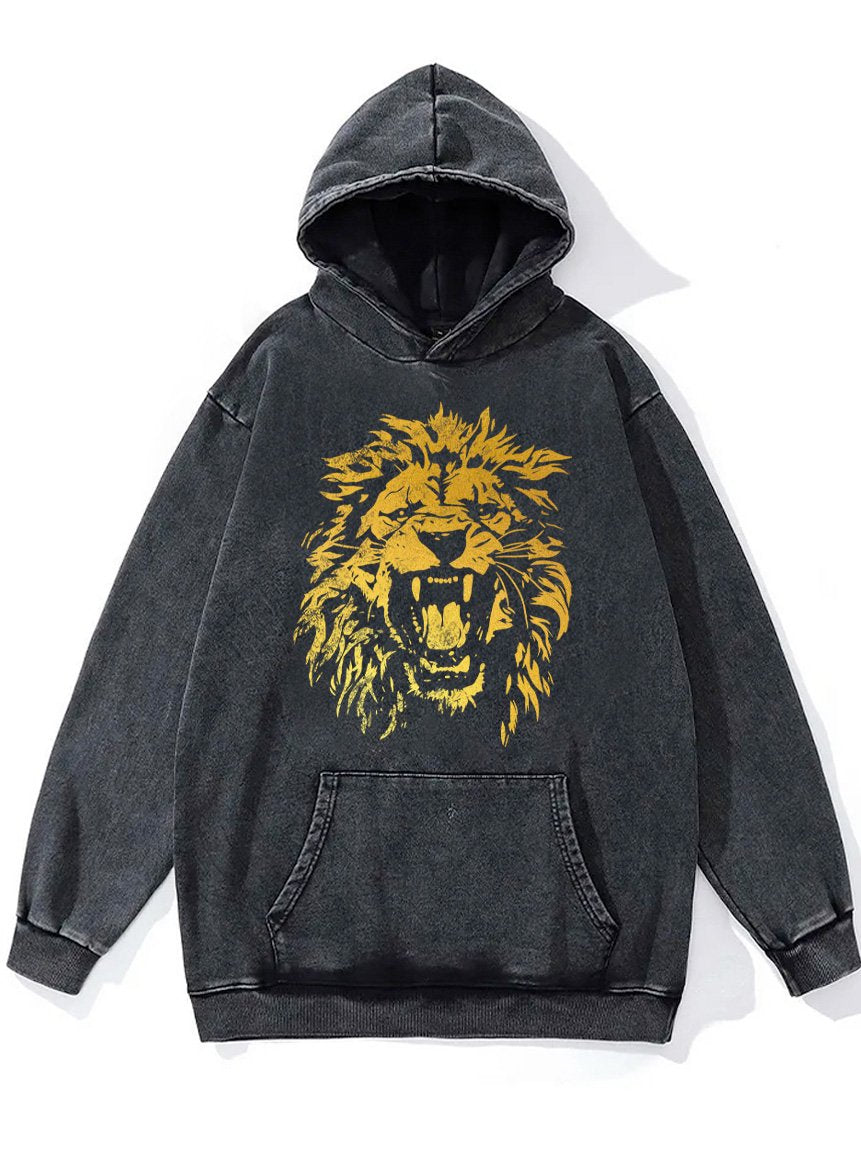 roaring lion Washed Gym Hoodie