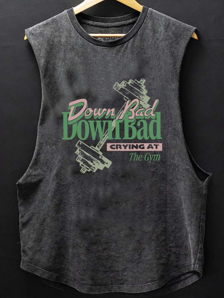 DOWN BAD SCOOP BOTTOM COTTON TANK