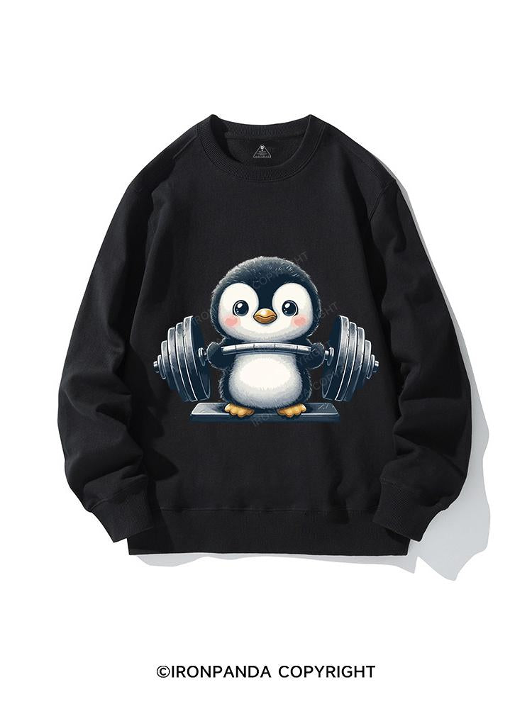 PENGUIN WEIGHTLIFTING CREWNECK Sweatshirt