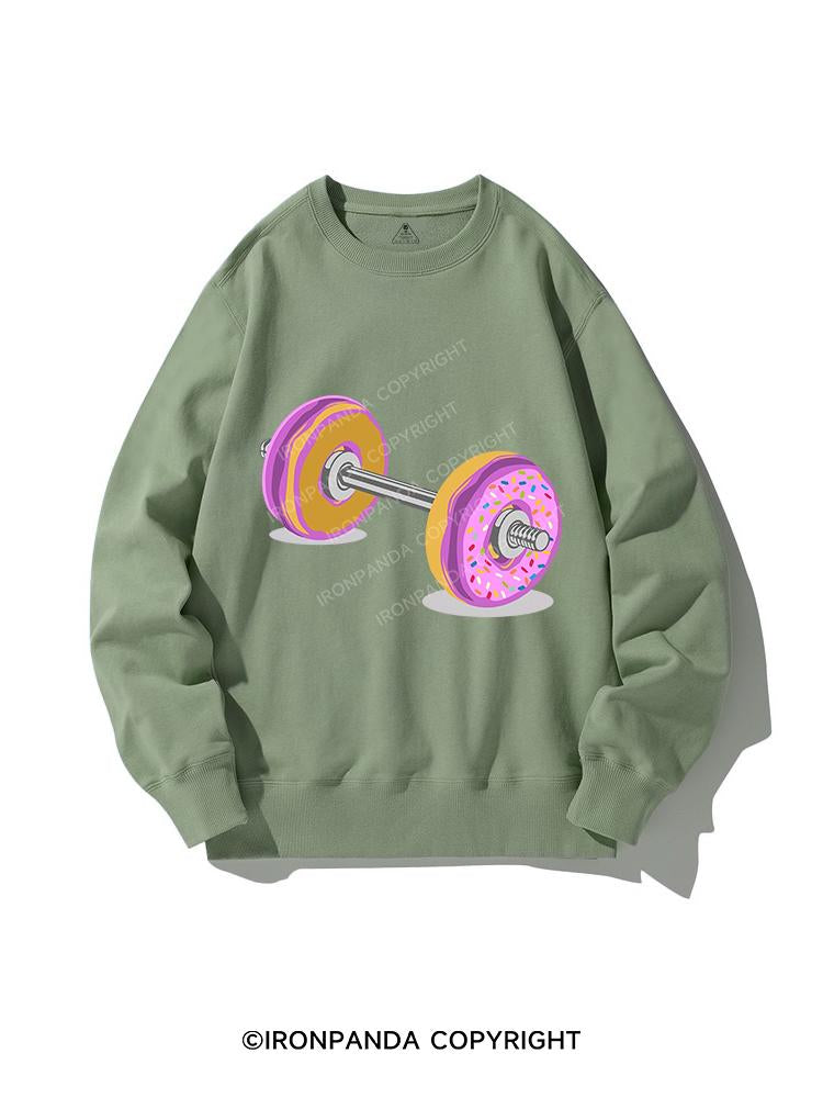 DONUT BARBELL CREWNECK Sweatshirt